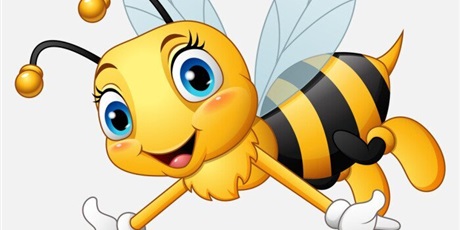Powiększ grafikę: Rysunek pszczoły