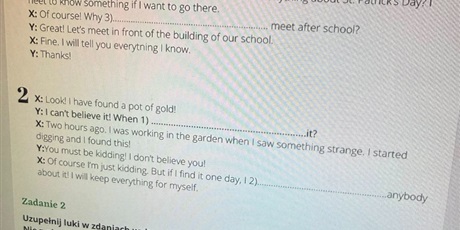 Powiększ grafikę: Dzień Św. Patryka na lekcjach angielskiego