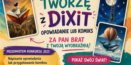  II OGÓLNOPOLSKI KONKURS "PORUSZ SWOJĄ WYOBRAŹNIĘ"  DLA UCZNIÓW KLAS IV-VI