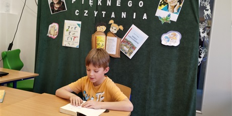 Powiększ grafikę: KONKURS PIĘKNEGO CZYTANIA