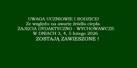 ZAWIESZENIE ZAJĘĆ